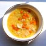 Chicken Soup Recipe -Absolutely the BEST! Made with fresh chicken, carrots, celery, and onions. We hope you'll try this simple healthy recipe | SeannasKitchen.com