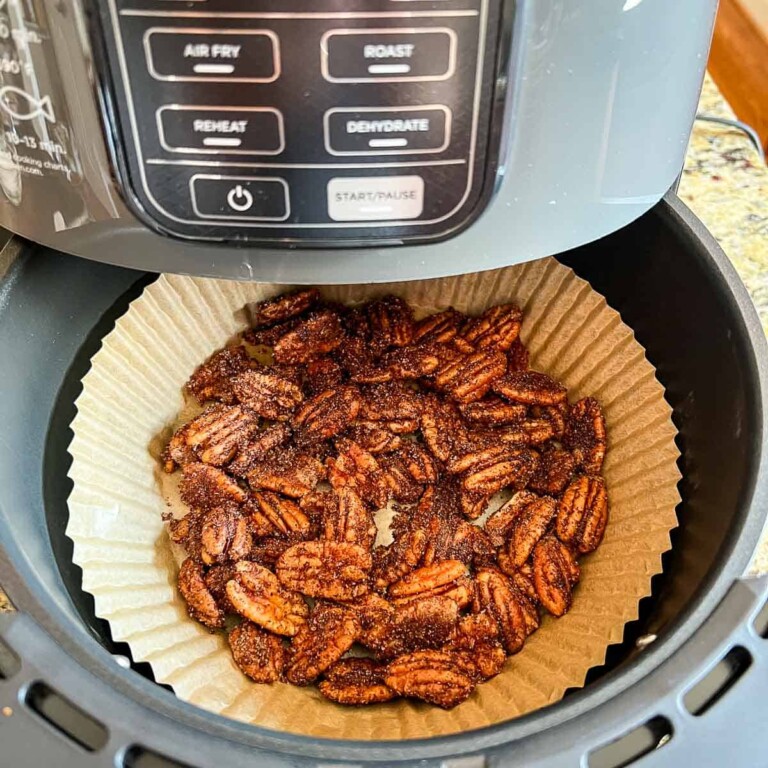 Air Fryer Candied Pecans Seanna's Kitchen