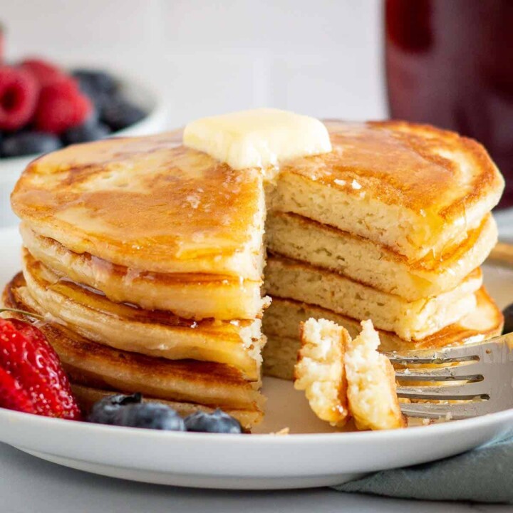 The Best Fluffy Buttermilk Pancakes Recipe - Seanna’s Kitchen