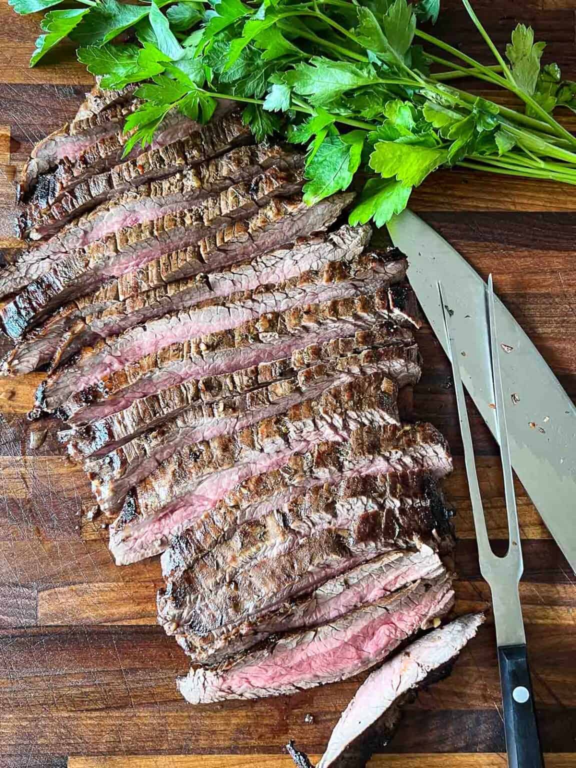 Best Grilled Marinated Flank Steak Recipe Seanna's Kitchen